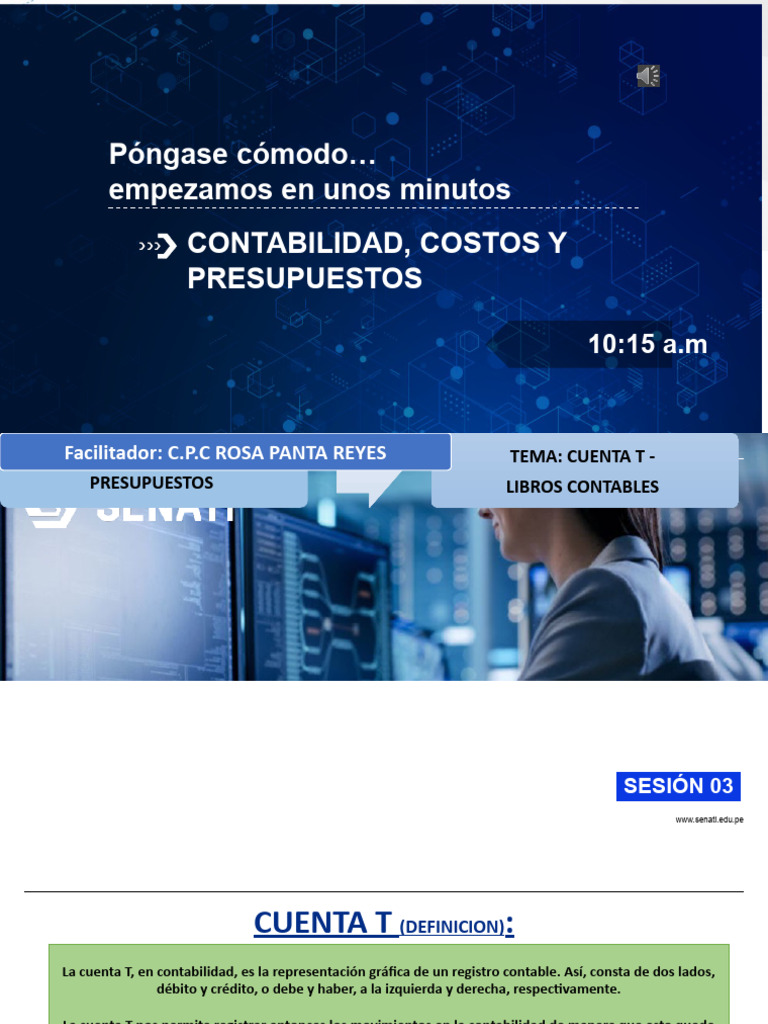 Cuenta T Libros Contables Expocision | PDF | Contabilidad | Servicios ...