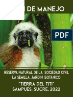 Libro Plan de Manejo RNSC La Semilla Jardin Botanico - CDR