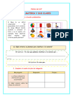 Ficha Cyt Jue 2 Clases de La Materia 965727764 Prof Yessenia