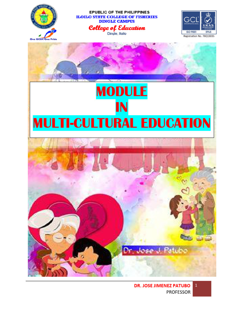 Module In Multi Cultural Education Pdf Multiculturalism Philippines