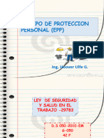 Equipo de Proteccion Personal (Epp) : Ing. Hoover Ulfe G