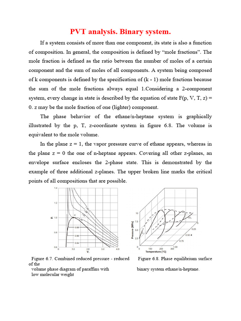 Cricondenbar and Cricondentherm in PVT Analysis | PDF | Phase (Matter ...