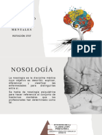 Nosologia y Clasificación de Trastornos