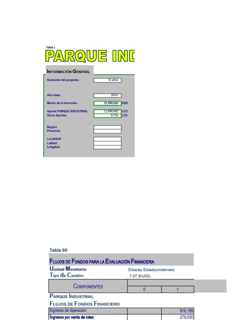 flujos-de-fondos-parametrizado-parque-industrial-pdf-depreciaci-n