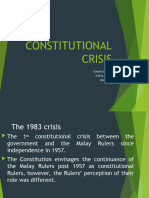 6 Constitutional Crisis