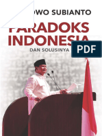 Paradoks Indonesia 2022 Tulisan Prabowo Subianto Versi Digital WEB