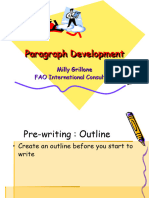 Paragraph Development - Editted