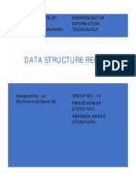 Data Structure Report