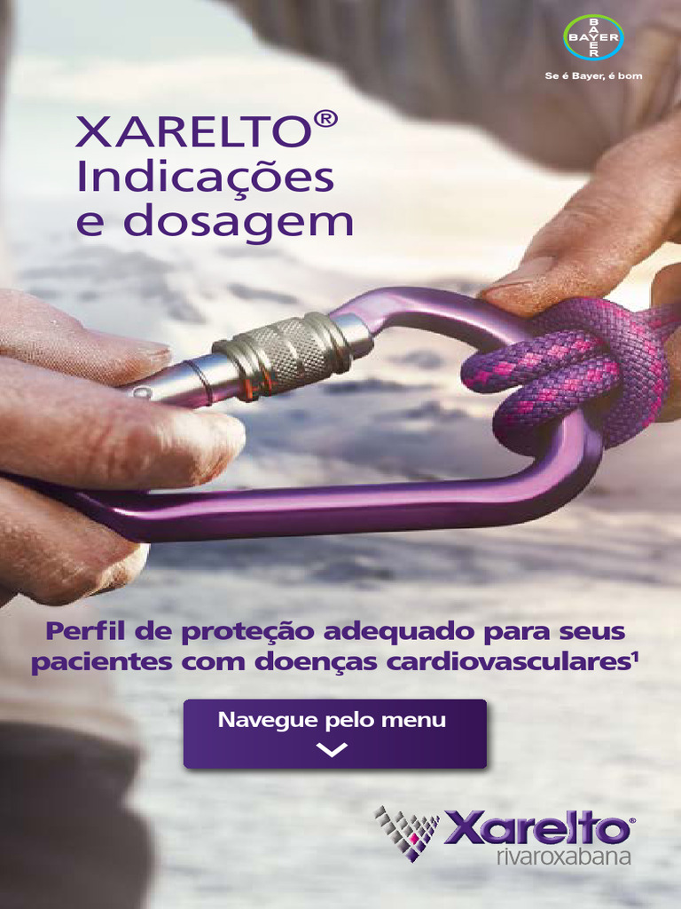 XARELTO Guia de Doses PDF Medicina Clínica Causas de morte