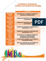 Asambleas Sinodales 2022