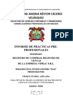 Informe de Practicass