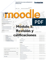 Manual de Moodle 3.0 Módulo 5 Revision y Calificaciones