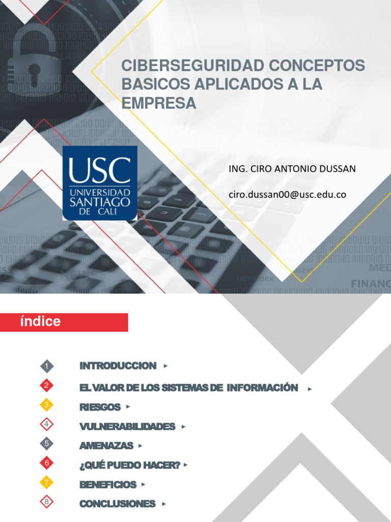 Ciberseguridad 03 Pdf Seguridad La Seguridad Informática