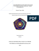 Revisi 2 - Implementasi Differentiated Services Pada Jaringan VPN-MPLS Untuk Aplikasi Video Converence