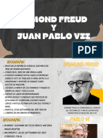 Presentación de Simond Freud y Juan Pablo VLL