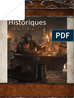 Catalogue - Historiques