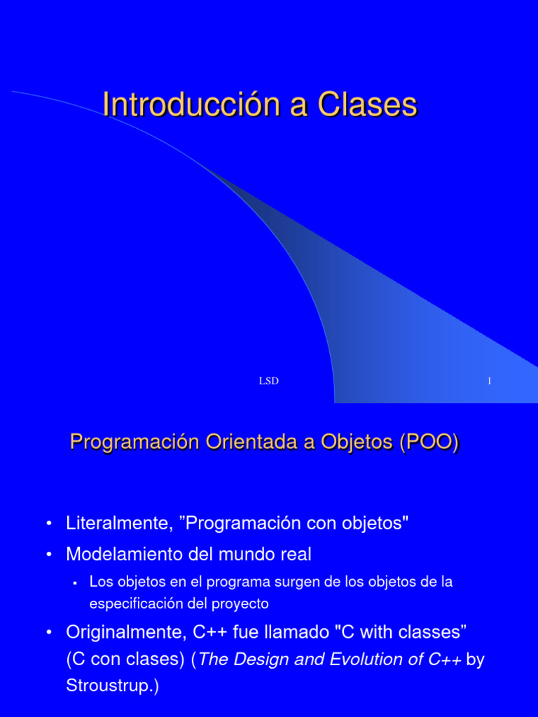Intro - Classes | PDF | Objeto (informática) | C