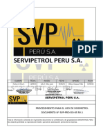 SVP-PR-DO-005 Procedimiento de Dosimetria