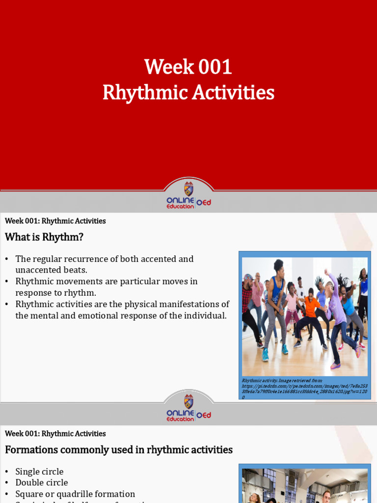 Common Formations in Rhythmic Activities | PDF | Gymnastics