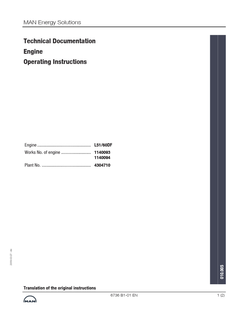 Operation Manual-Man-51-60df - 1140093 - 1140094 - en | PDF | Diesel ...