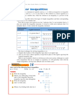 MathsQuest Ex 5G Solving Inequalities