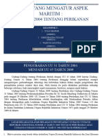 Hukum Yang Mengatur Aspek Maritim Kelompok 5