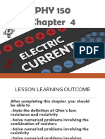Chapter 4. Electric Current