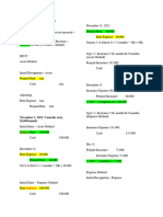 Adjustment Process Notes