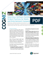 Selecting A Software Solution 13 Best Practices For Media and Entertainment Companies Codex938