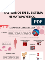 Trastornos en El Sistema Hematopoyético