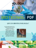 BIOTEGNOLOGIA