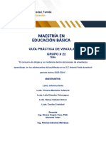 Informe Final Del Desarrollo de Las Actividades de Vinculación Con La Comunidad Grupo 22-Signed-Signed