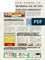 Infografía de Periódico Moderno Ordenado Colorido