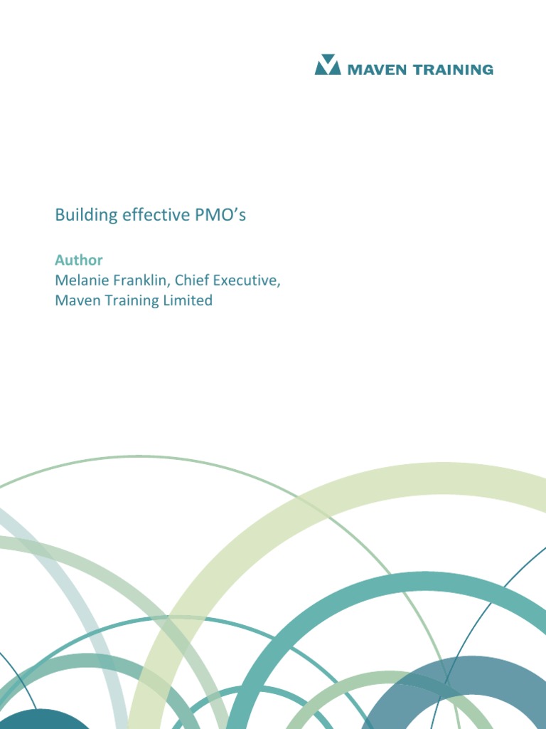 Building Effective PMOs 1.1 | PDF | Project Management | Strategic ...