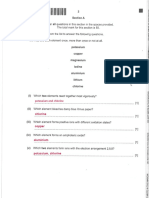 2021 O Level Chemistry Paper 2 Answers