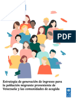 Generación de Ingresos para La Población Migrante