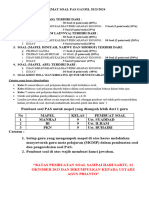 Tatib, Format Dan Penilaian Uas Semester Ganjil