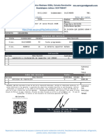 Historial Del Servicio: 230273 Fecha: Colaborador: TDC: No. de Orden