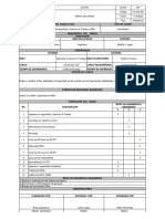 Perfil y Manual de Funciones