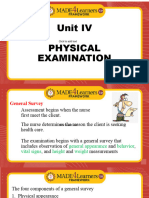 Unit IV A. Physical Assessment