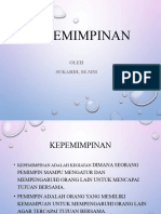 Sesi 1 - Kepemimpinan