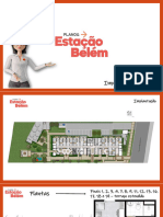 Estação Belém Plantas