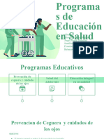 Programa de Educación en Salud Enfermería