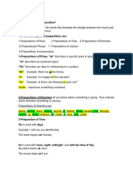 PREPOSITIONS