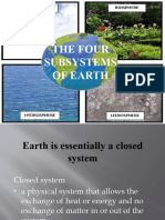The Four Subsystems of Earth