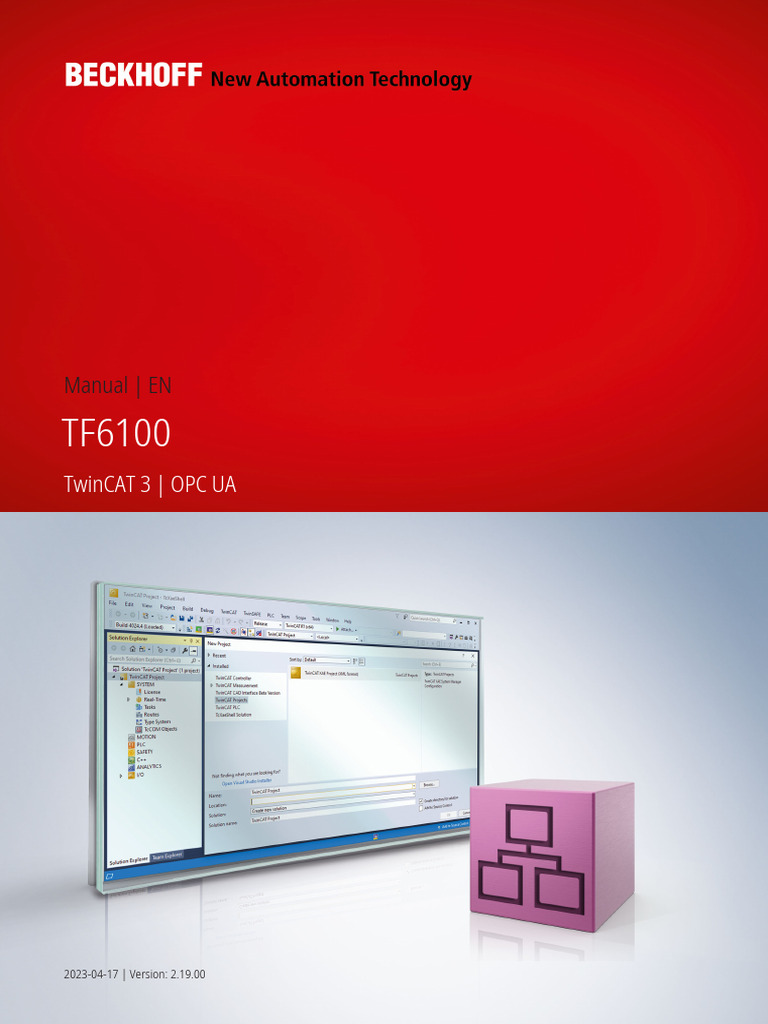 Tf6100 Tc3 Opc-Ua en | PDF | Microsoft Windows | Server (Computing)