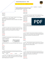 Lista de Exercícios 01 - D16