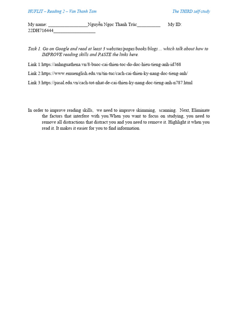 The THIRD Reading 2 Self Study PDF