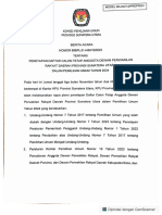 BA Penetapan Daftar Calon Tetap DPRD Prov - Sumut 2024