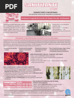 Desinfectante Industrial Vortexx ES | PDF | Concentración | Agua